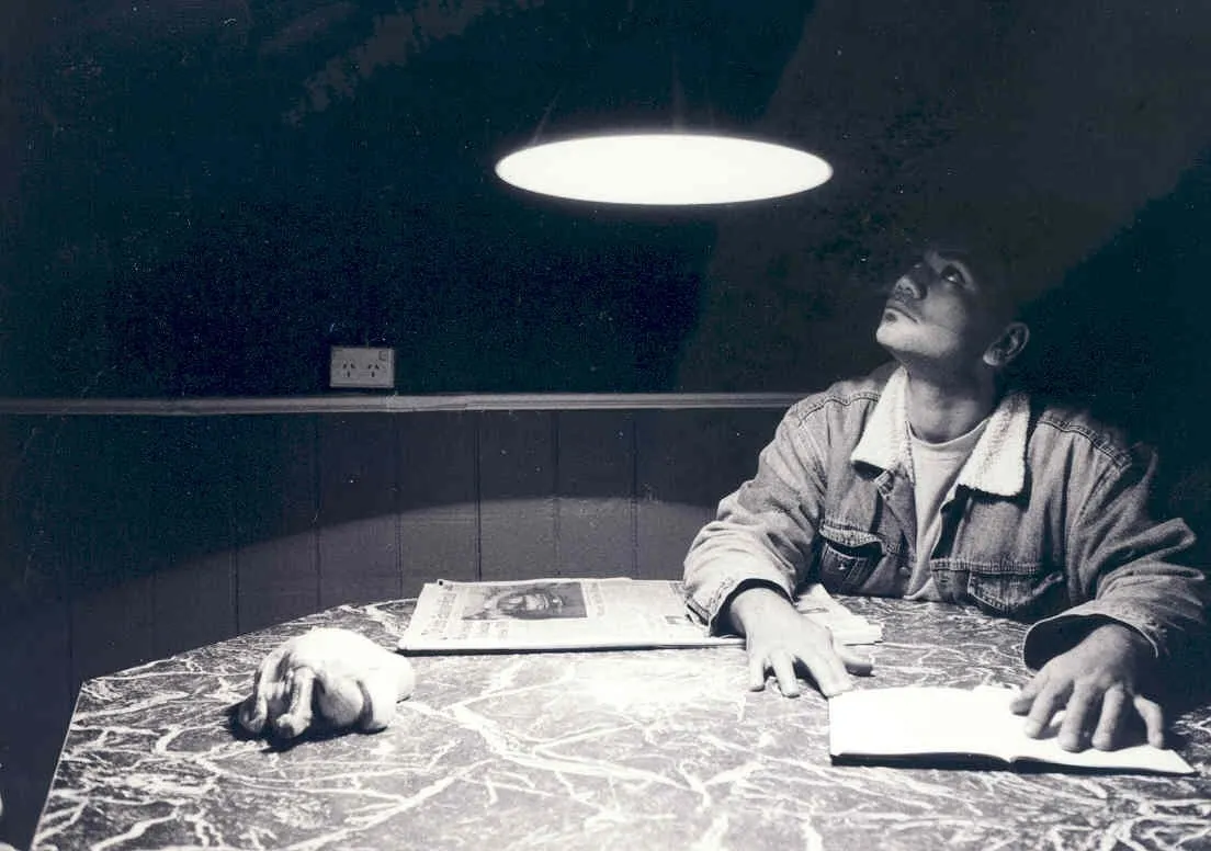 A scene from THE GUEST