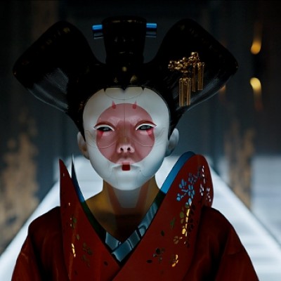 Red Robe Geisha by Weta Workshop with Kurt and Bart