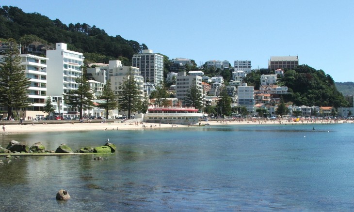 Oriental Bay, Wellington, North Island