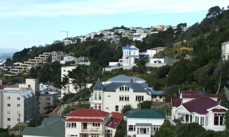 Oriental Bay, Wellington, North Island
