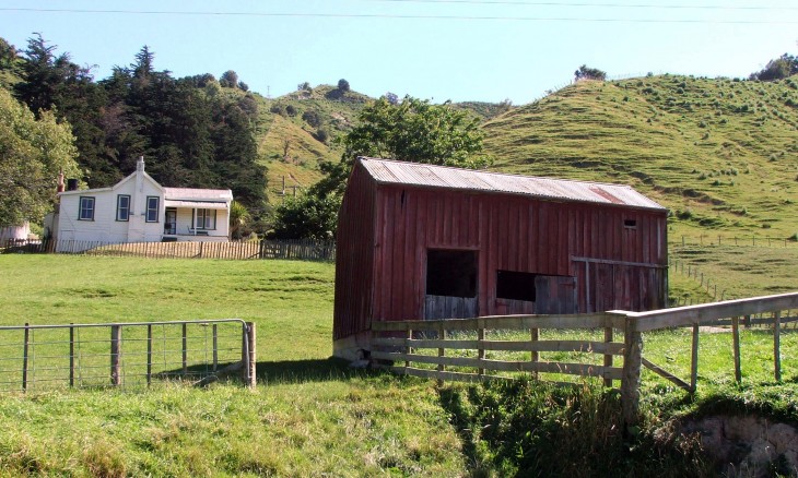 Farm near Mangaweka, Manawatu-Wanganui, North Island