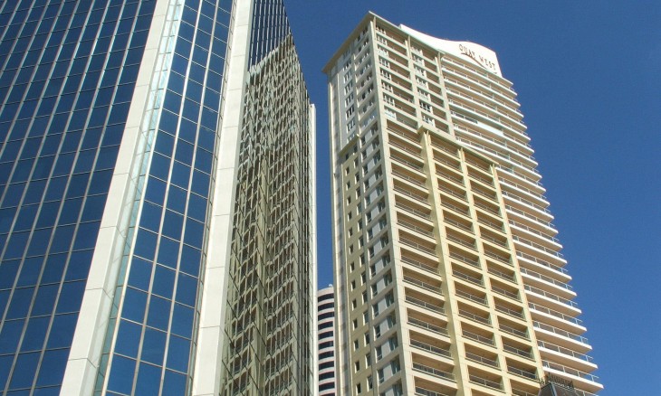 Highrise Buildings, Auckland, North Island