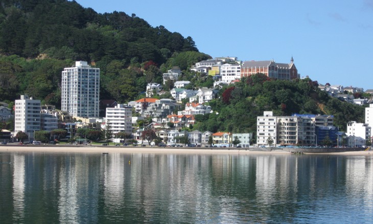 Oriental Bay, Wellington, North Island