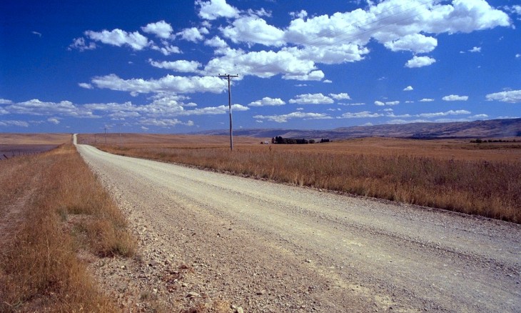 Farmland near Alexandra, Otago, South Island