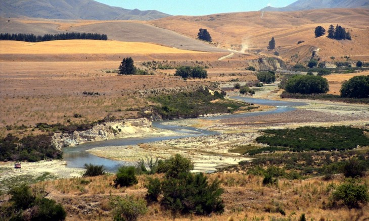 River near Alexandra, Otago, South Island