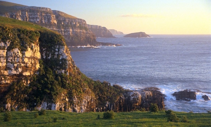 Coast off the Catlins, Southland, South Island