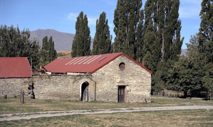 Historic stables near Arrowtown, Otago, South Island