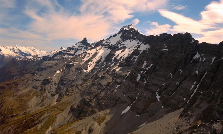 Mountains near Te Anau, Southland, South Island