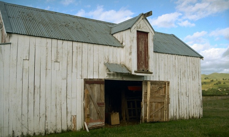 Barn near Fielding, Manawatu-Wanganui, North Island