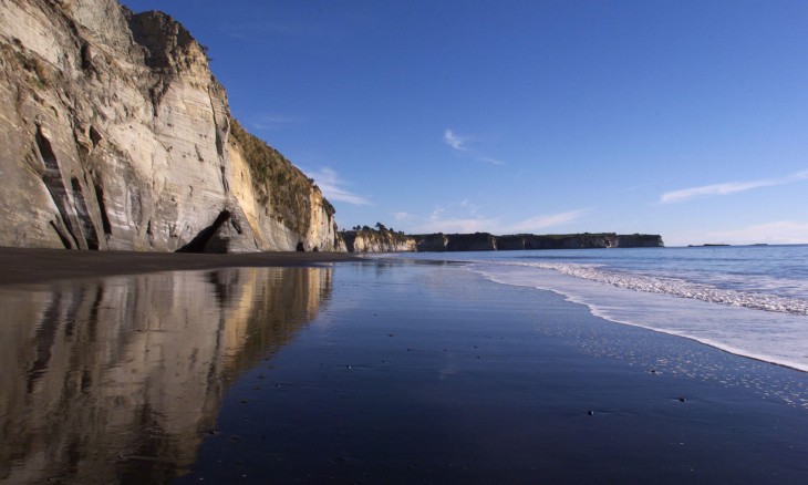 White Cliffs, Taranaki, North island