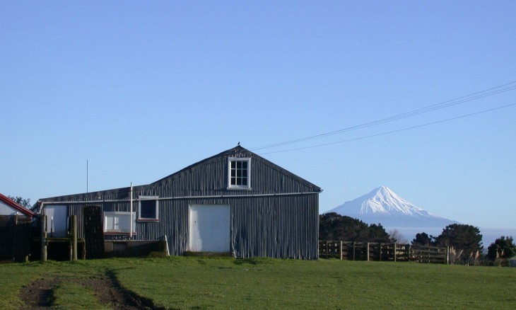 Barn near Hawera, Taranaki, North Island