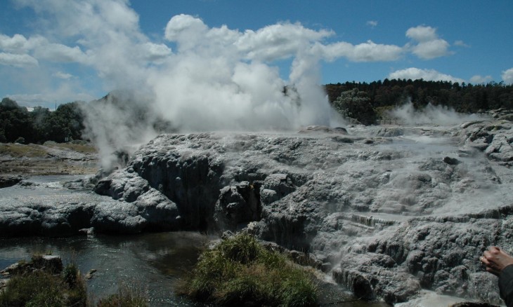 Geothermal attraction, Rotorua, North Island