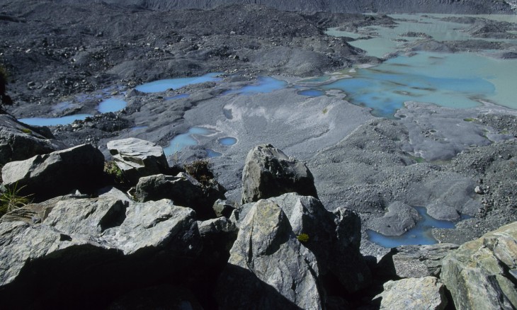 Mueller Glacier, Aoraki/Mt Cook, Canterbury, South Island