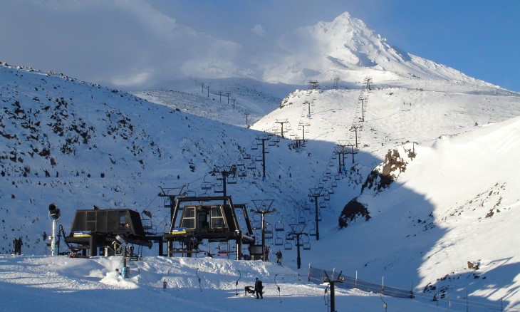 Turoa Skifield, Mt Ruapehu, North Island