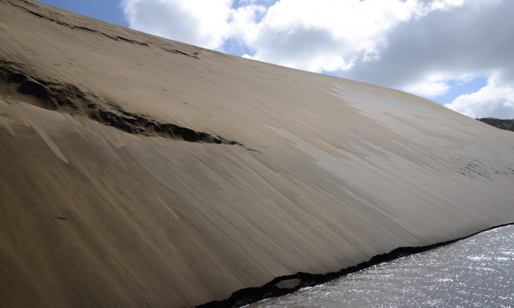 Giant sand dune, Bethells Beach, Auckland, North Island