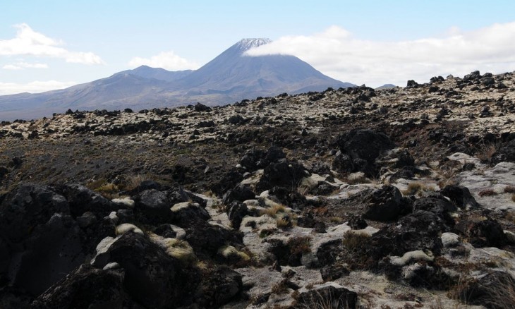 Mt Ngaurahoe (summer), Central Plateau, North Island