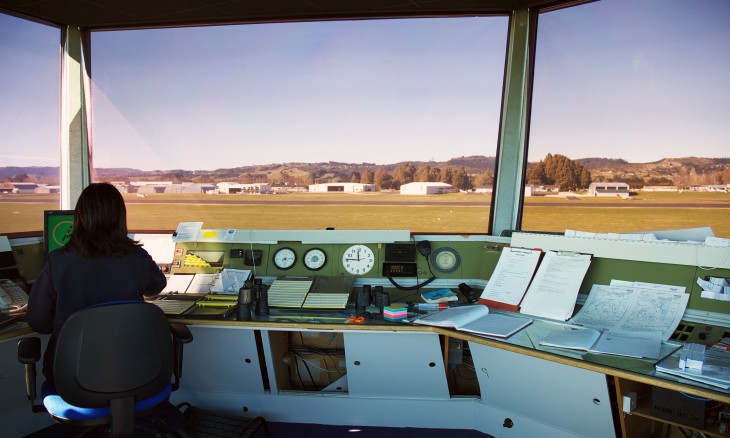 Ardmore Airport control tower, Auckland, North Island