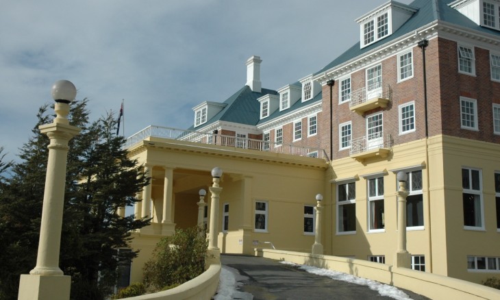 Chateau Tongariro at Whakapapa, Central Plateau, North Island