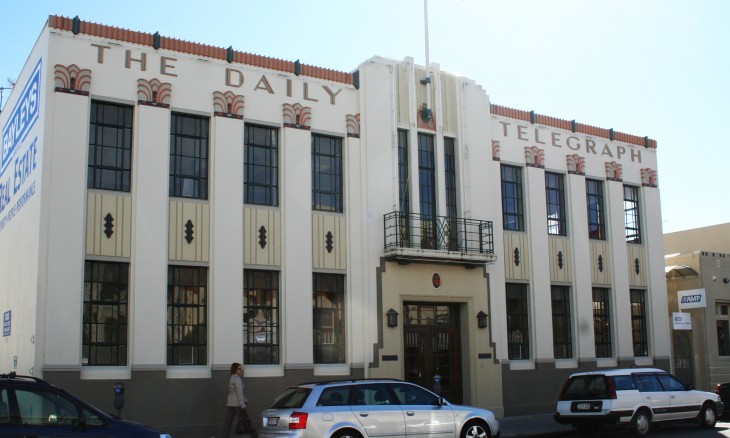 Art Deco Building, Napier, North Island