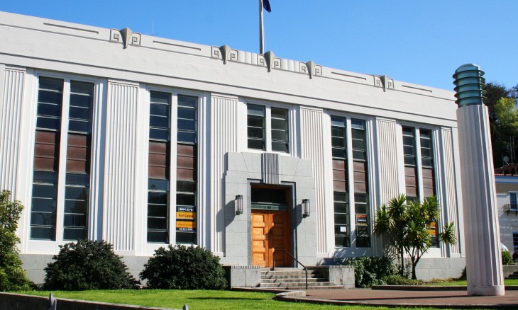 Art Deco Building, Napier, North Island