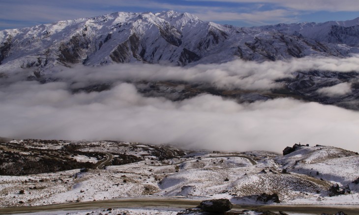 View from Pisa range, Otago, South Island