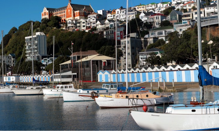 Oriental Bay, Wellington, North Island