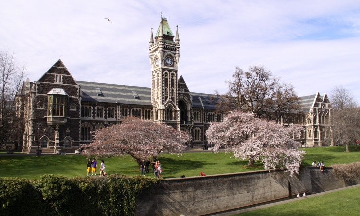 Otago University, Dunedin, South Island