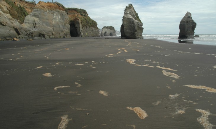 Three Sisters & Elephant Rock, Taranaki, North Island