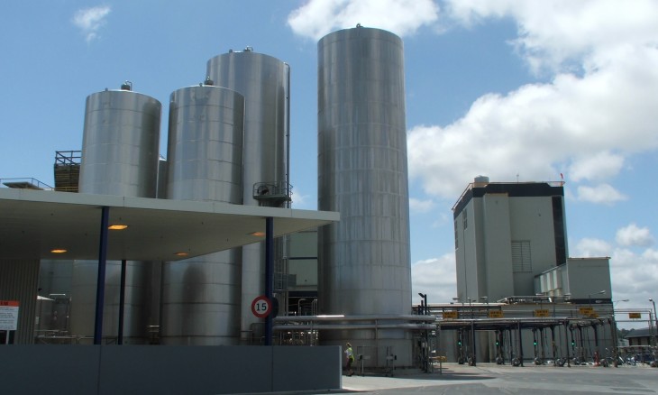 Dairy Plant in Hamilton, Waikato, North Island