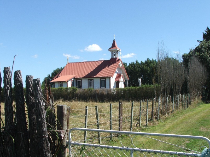 Church near Rata, Manawatu-Wanganui, North Island