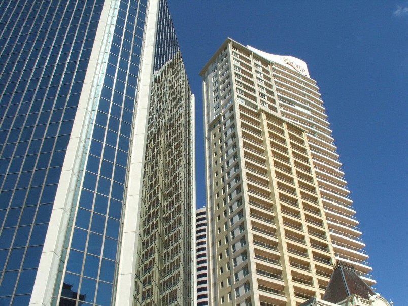 Highrise Buildings, Auckland, North Island