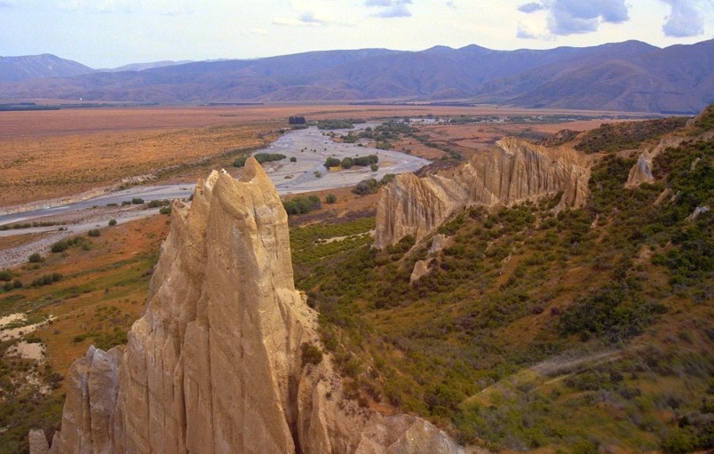 Clay Cliffs, Omarama, South Island