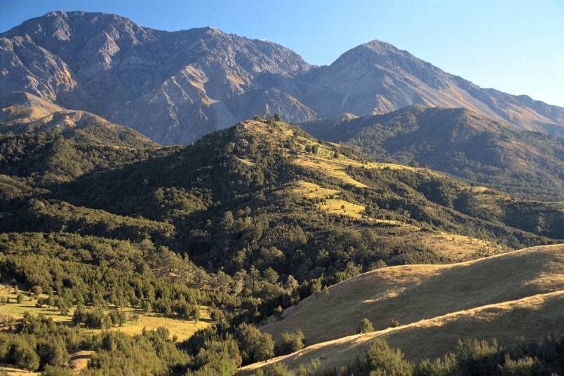 Kaikoura hills, Canterbury, South Island