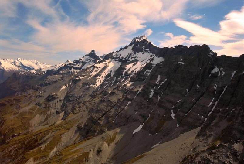 Mountains near Te Anau, Southland, South Island