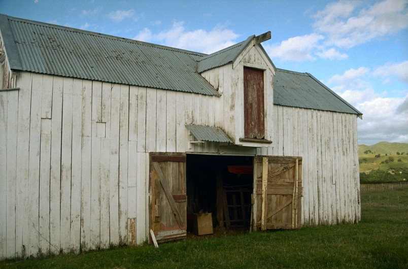 Barn near Fielding, Manawatu-Wanganui, North Island