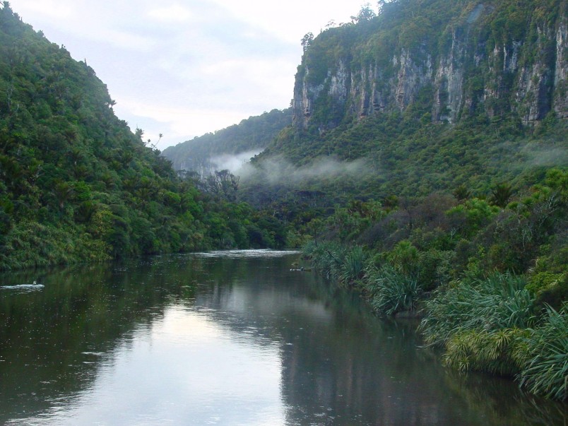 Porarari River near Punakaiki, West Coast, South Island