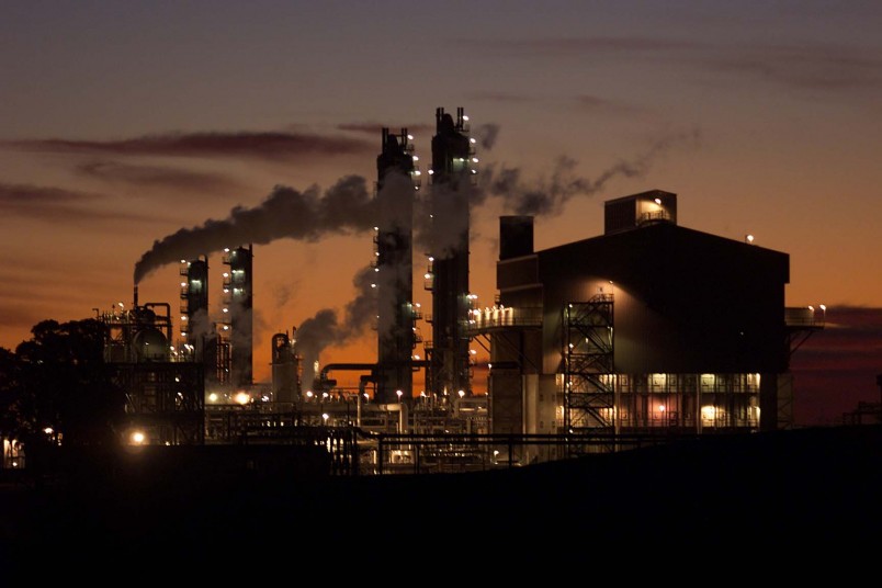 Gas plant, Taranaki, North Island