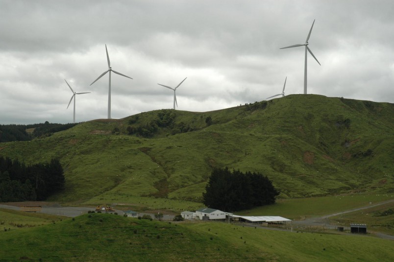 Te Apiti wind farm, Manawatu-Wanganui, North Island