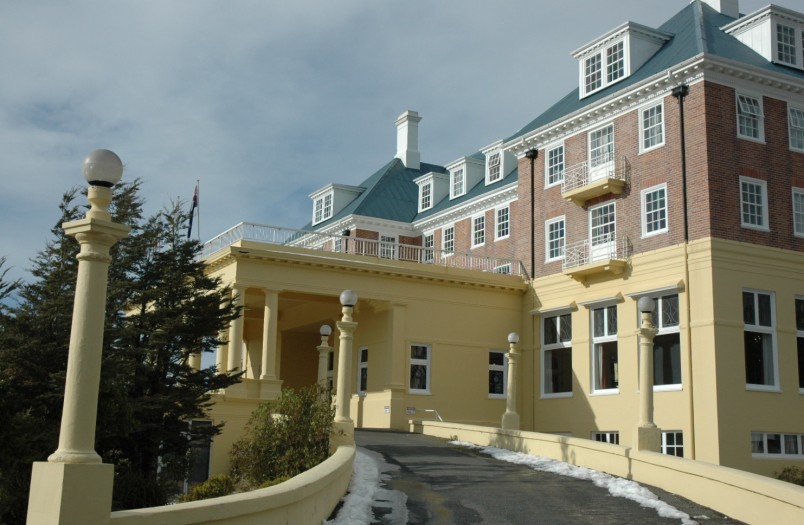 Chateau Tongariro at Whakapapa, Central Plateau, North Island