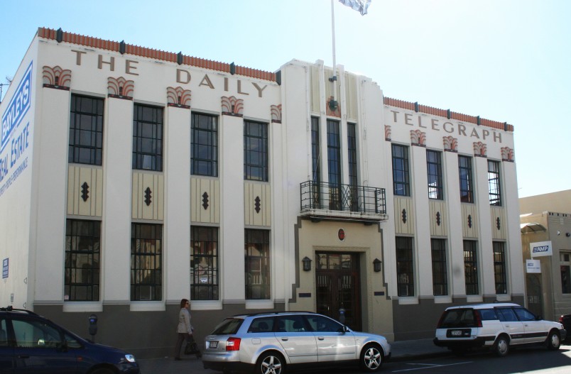 Art Deco Building, Napier, North Island