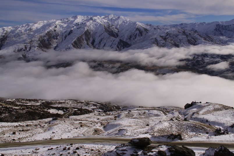View from Pisa range, Otago, South Island