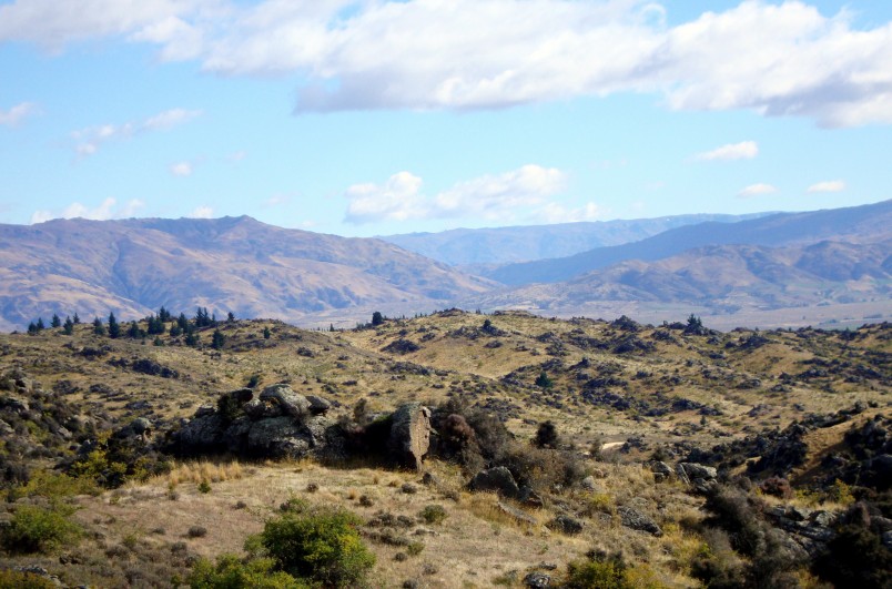 Landscape near Alexandra, Otago, South Island