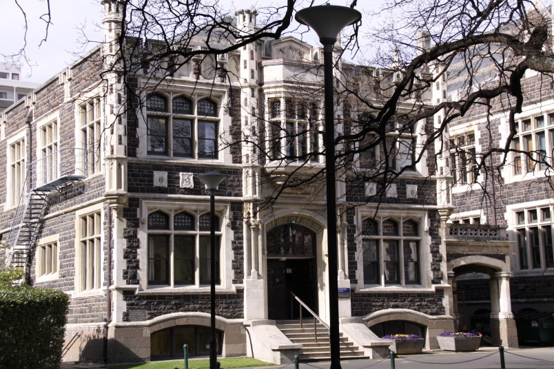 Otago University, Dunedin, South Island