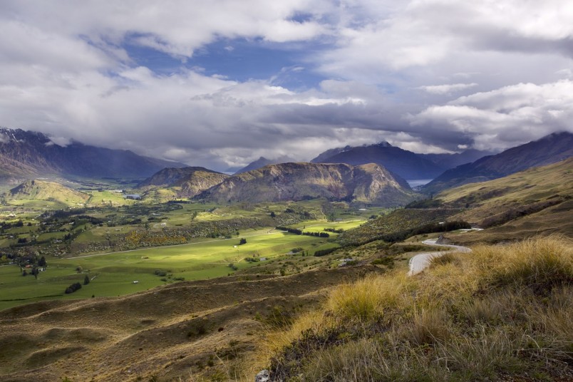 Landscape near Queenstown, South Island