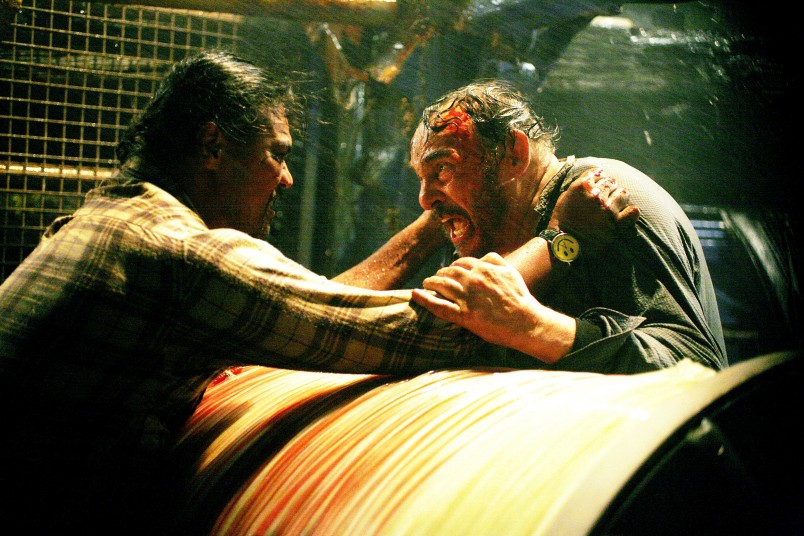 John Rhys-Davies and Lawrence Makoare in TheFerryman