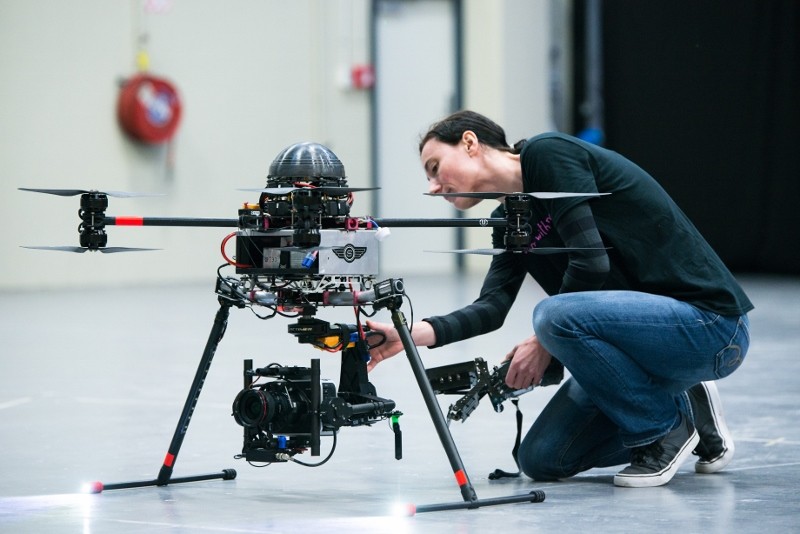 Drone showcase at Callaghan Innovation