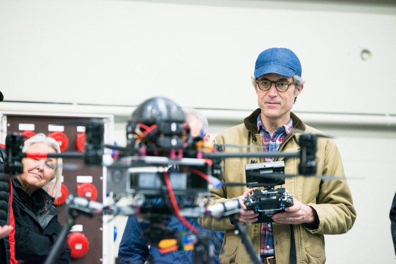 2nd Unit DP – Patrick Loungway tests a New Zealand drone at Callaghan Innovation