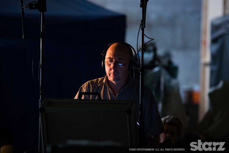 Sound recordist David Madigan