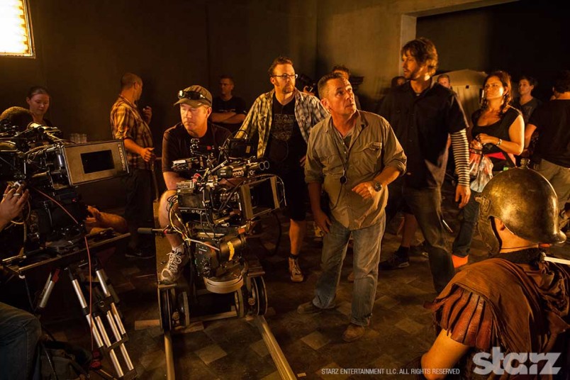 DOP John Cavill fine-tuning the light