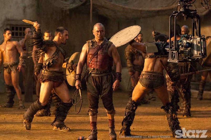 Temuera Morrison commands the Ludus